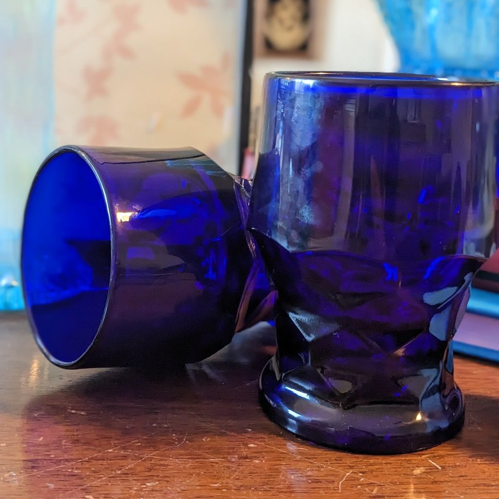 Pair (2) Georgian Pattern Tumblers